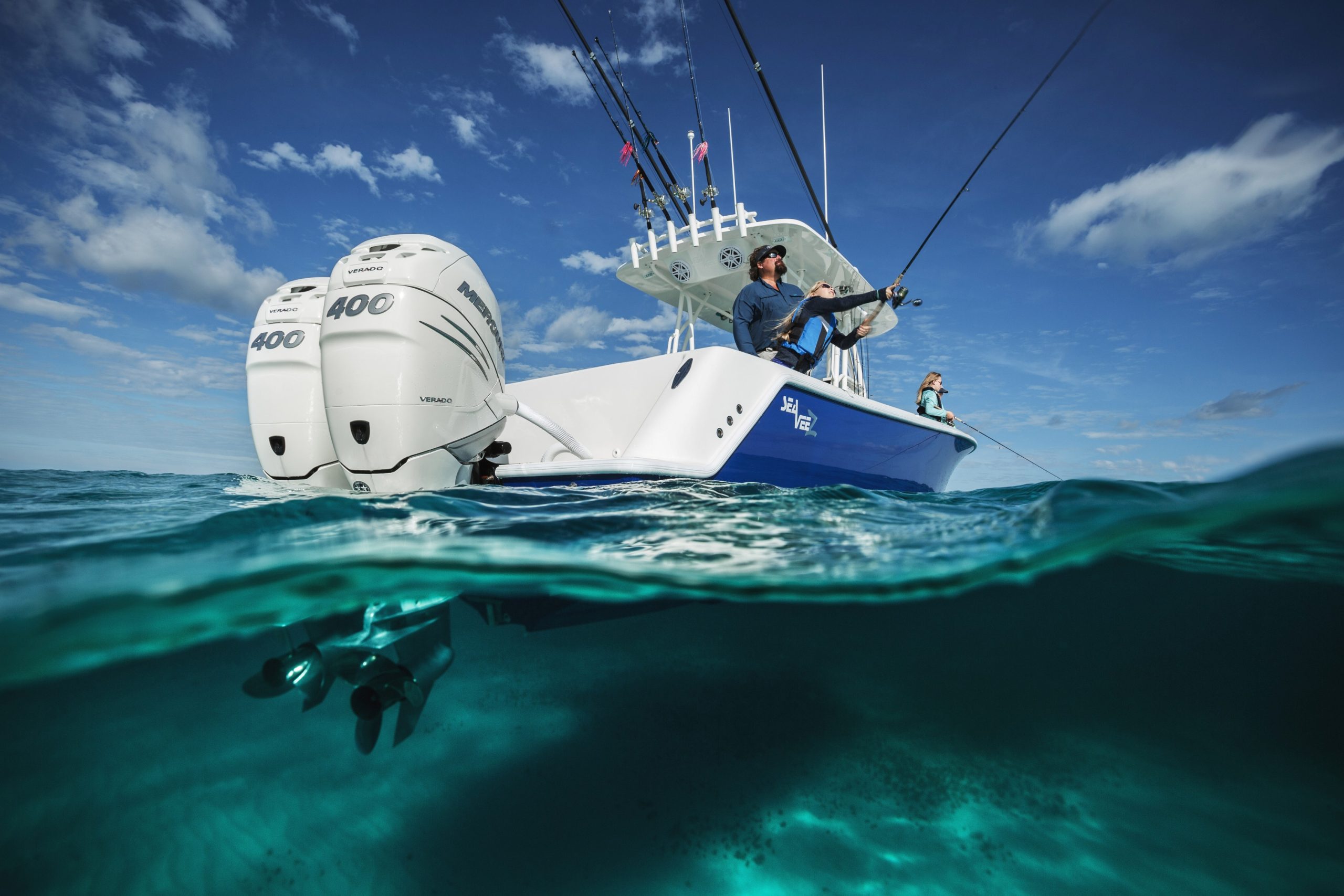 400Hp Verado Underwater