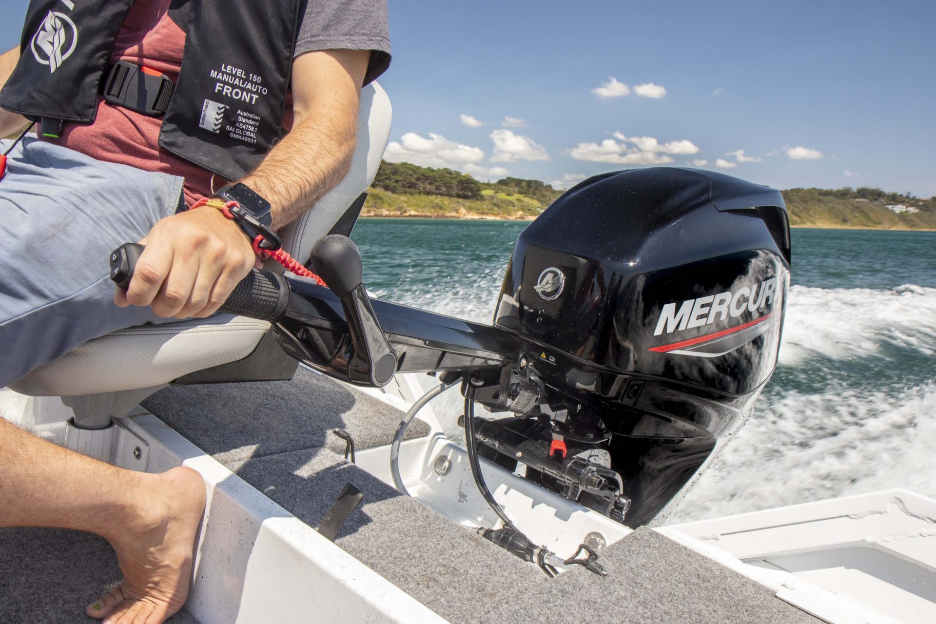 2020 Mercury Tiller 40 hp