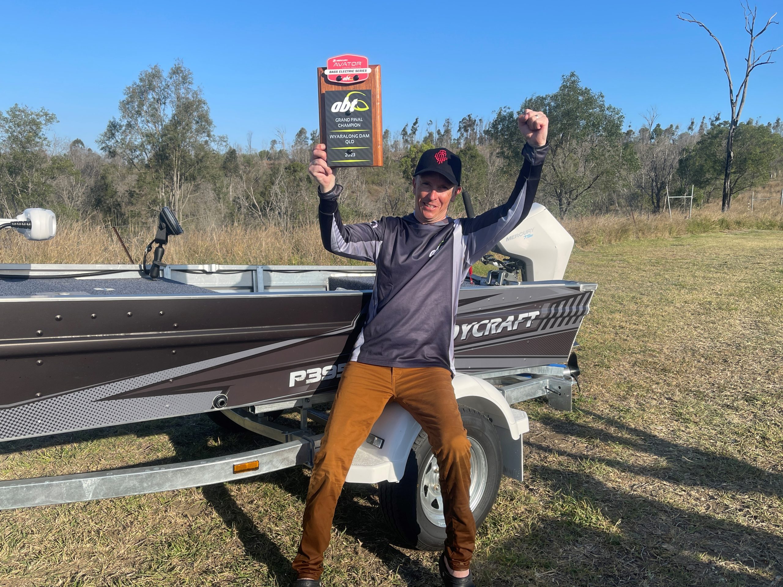 Champion Angler Chesley Lennon